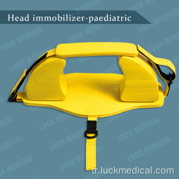 Çocuk başı tutucu için pediatrik kafa immobilizer cihazı